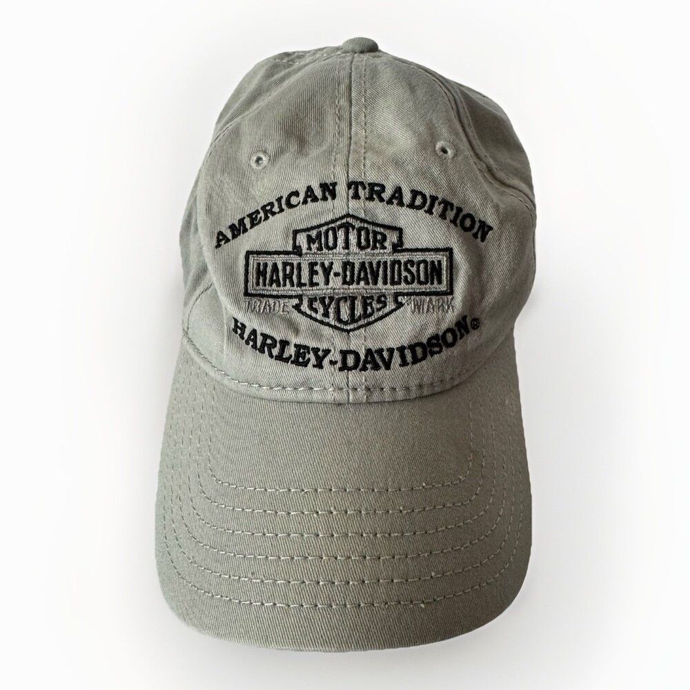 HARLEY DAVIDSON Hat Ketchikan Alaska Inside Passage Gray Baseball Embroidered
